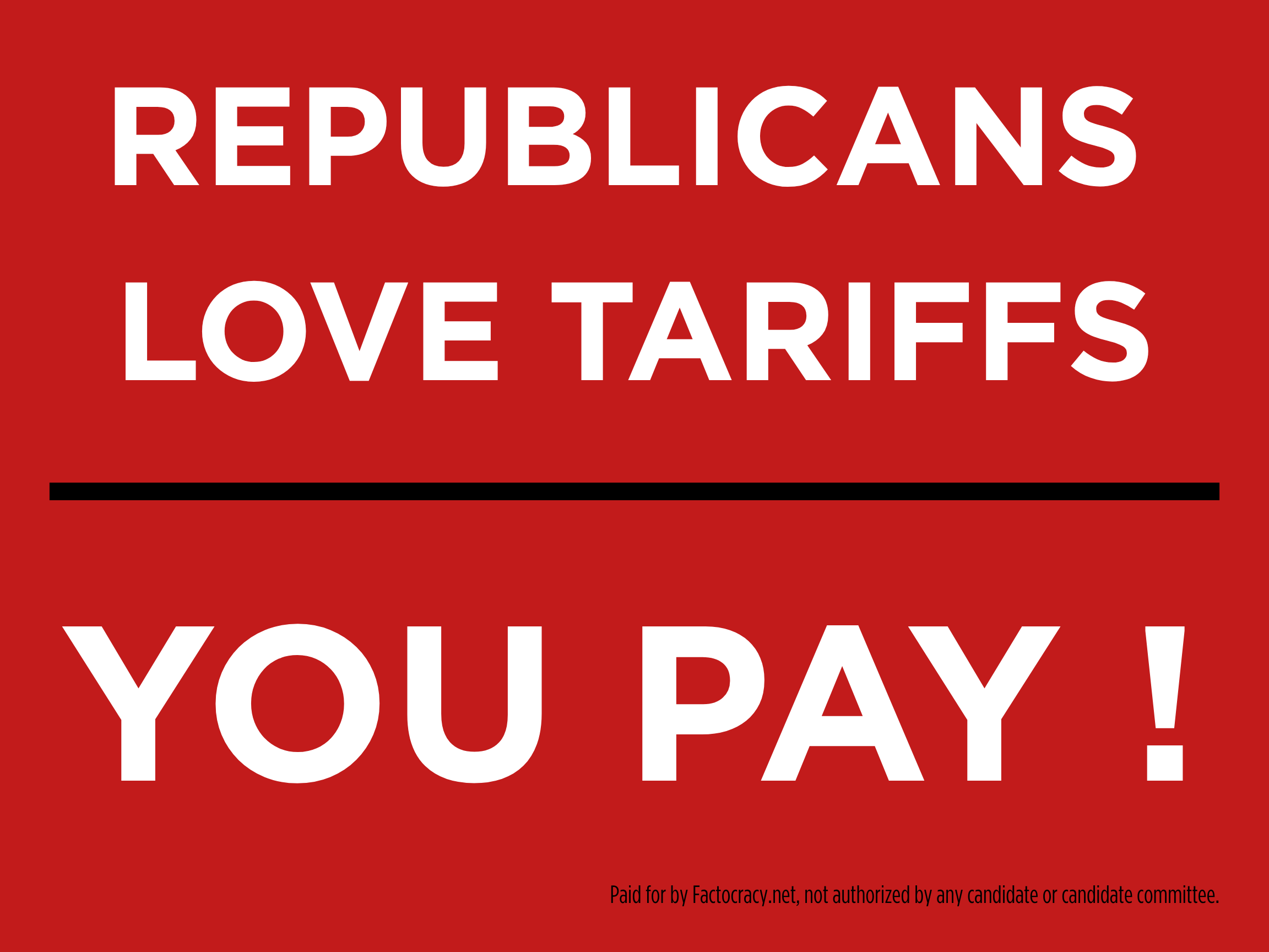 Groceries Cost More? Thank a Republican